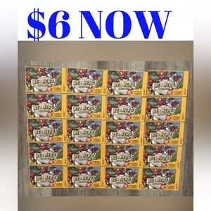 20 Packs 2025 Marvel Be A Hero Superstore Loblaws Sticker Card Pack 80 Stickers